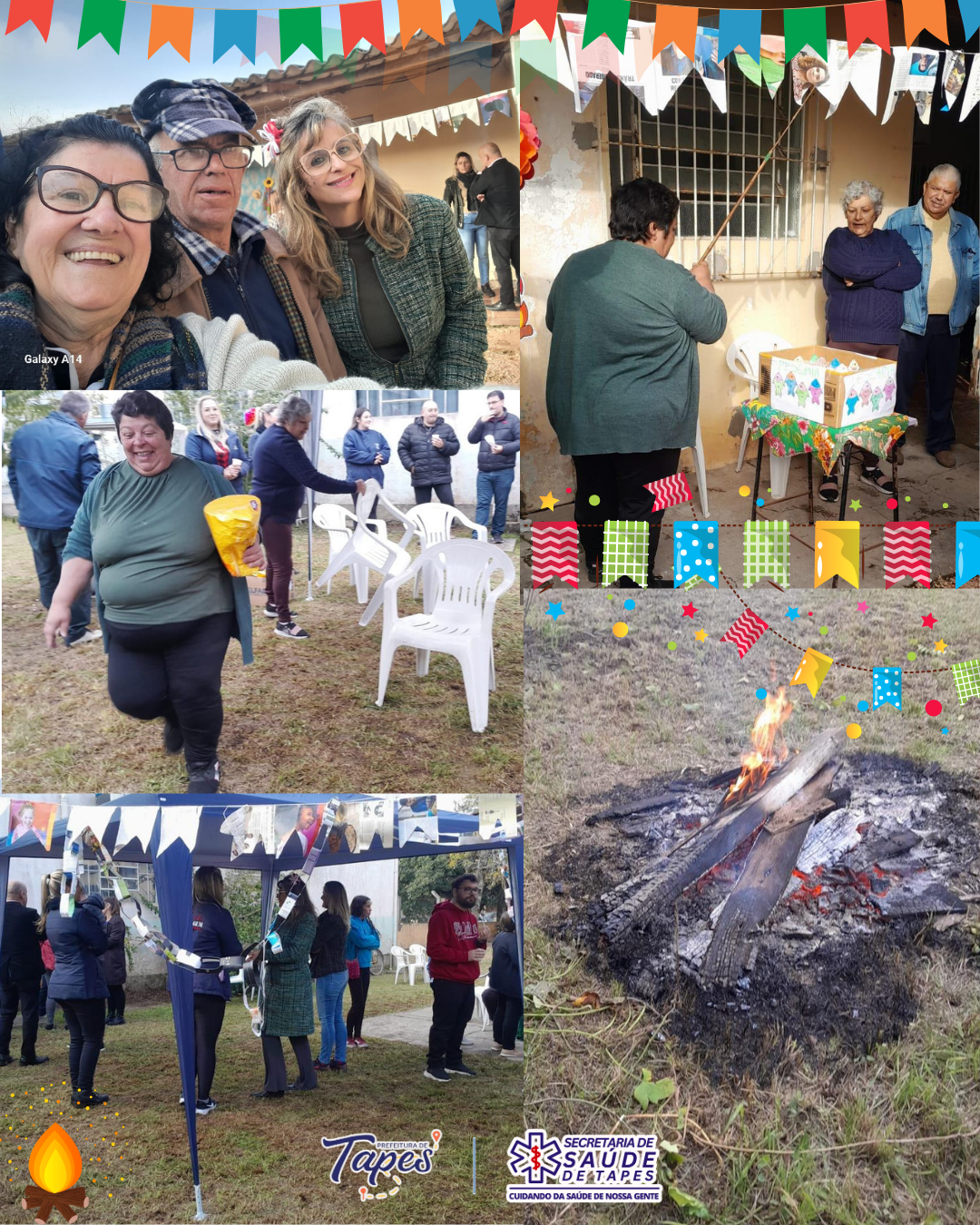 FESTA JULINA ANIMA PACIENTES DO CAPS RENASCER DA LAGOA