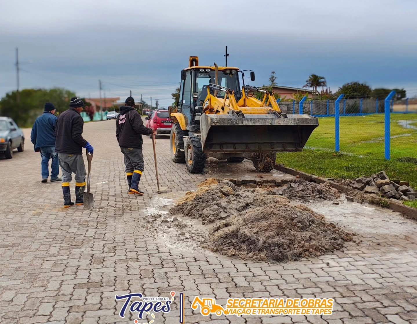 MANUTENÇÃO PREVENTIVA SEGUE COM LIMPEZA DE BOCAS DE LOBO EM TAPES