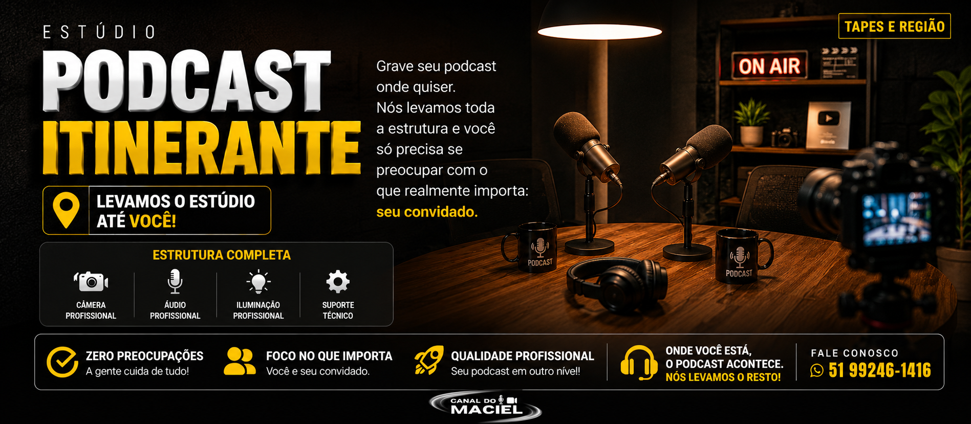Estúdio etinerante